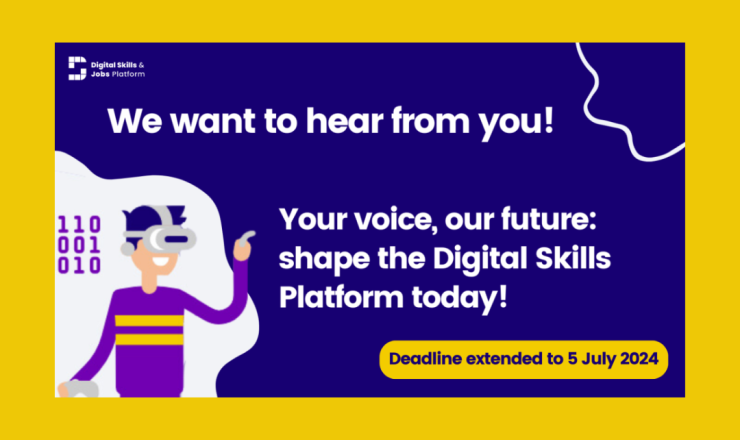 Pomagajte oblikovati prihodnost platforme za digitalna znanja in spretnosti ter delovna mesta!
