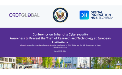 Konferenca o izboljšanju ozaveščenosti o kibernetski varnosti za preprečevanje kraje raziskav in tehnologije v evropskih institucijah